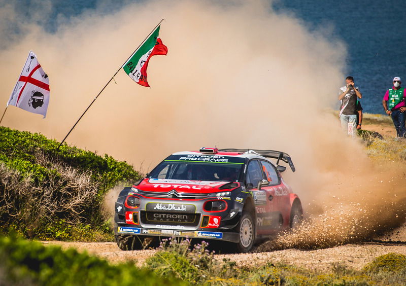 WRC18 Italia Sardegna. Citroen Racing Area 51