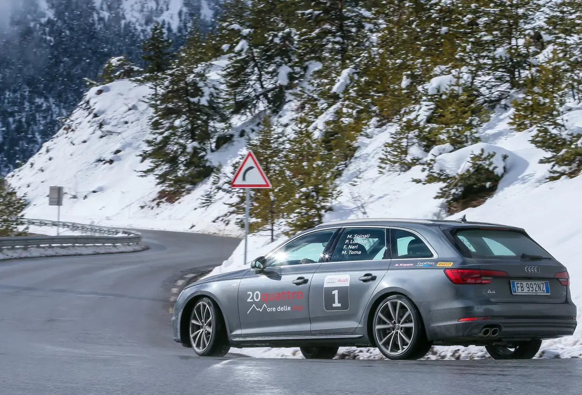 #Audi20quattro, le prime fasi della gara (2)