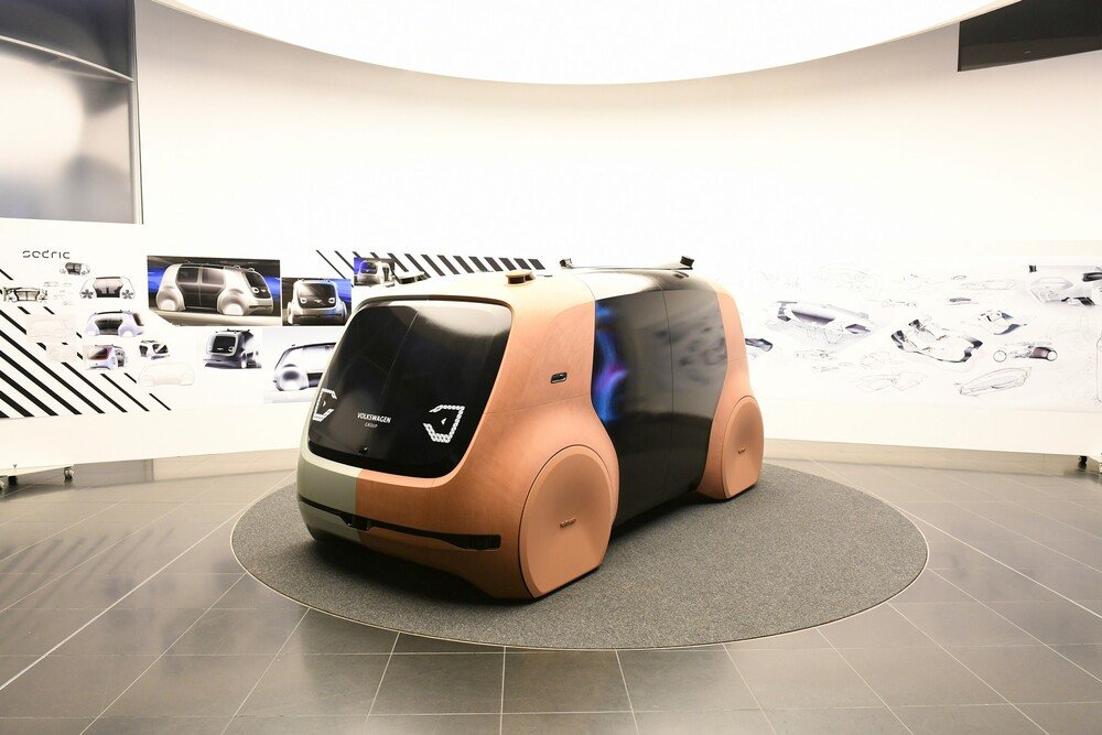 All&#039;interno del Volkswagen Group Future Centre di Postdam