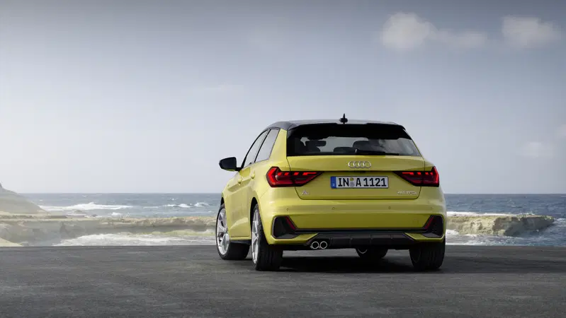Il retro della nuova Audi A1 2018