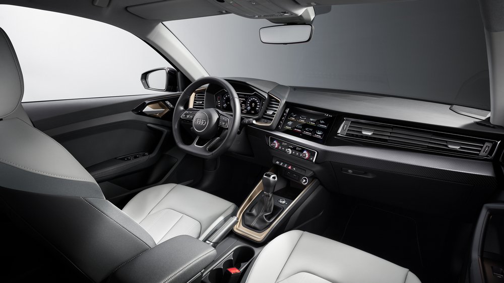 Gli interni della nuova Audi A1 Sportback