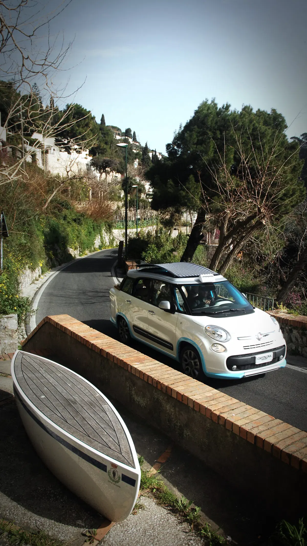 Fiat 500L Living Tiberio, il nuovo taxi di Capri lo firma Castagna (7)