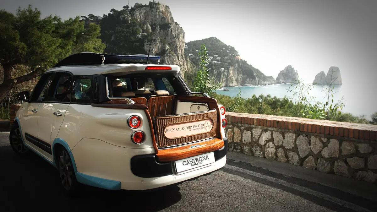Fiat 500L Living Tiberio, il nuovo taxi di Capri lo firma Castagna (3)