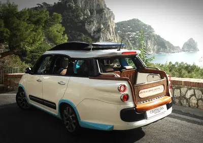 Fiat 500L Living Tiberio, il nuovo taxi di Capri lo firma Castagna