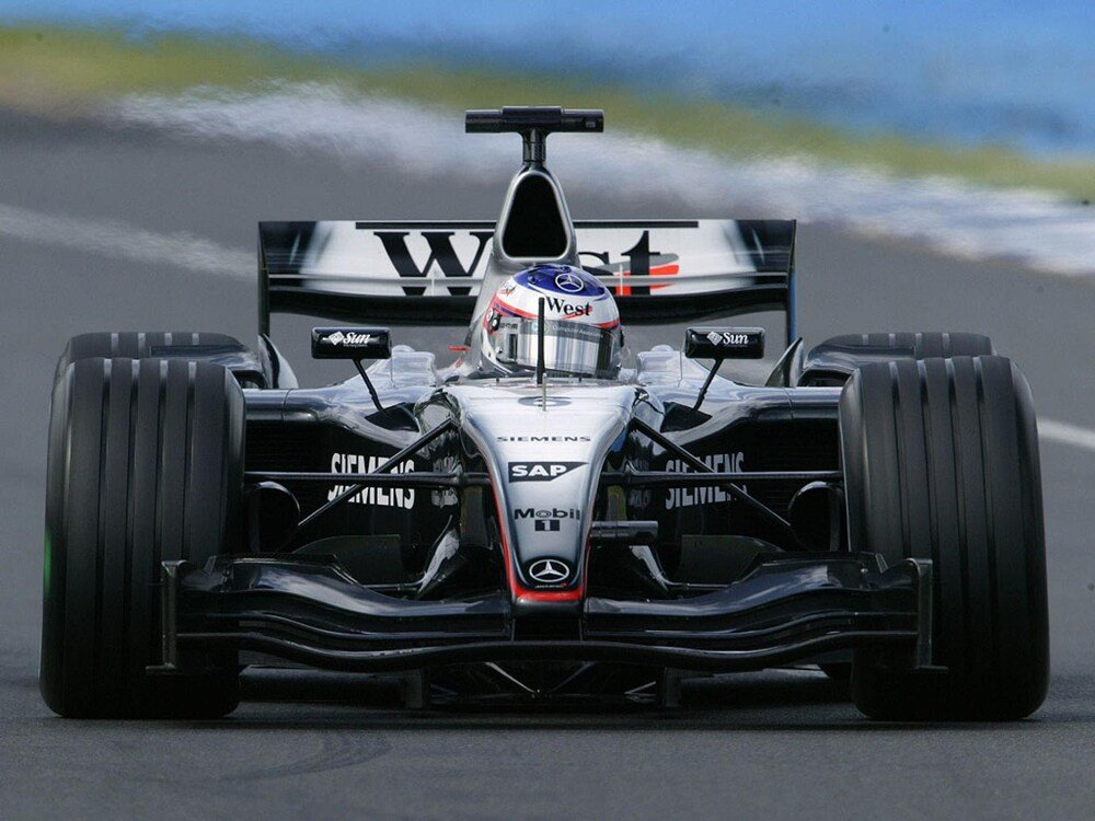 Raikkonen nel 2004 a Silverstone