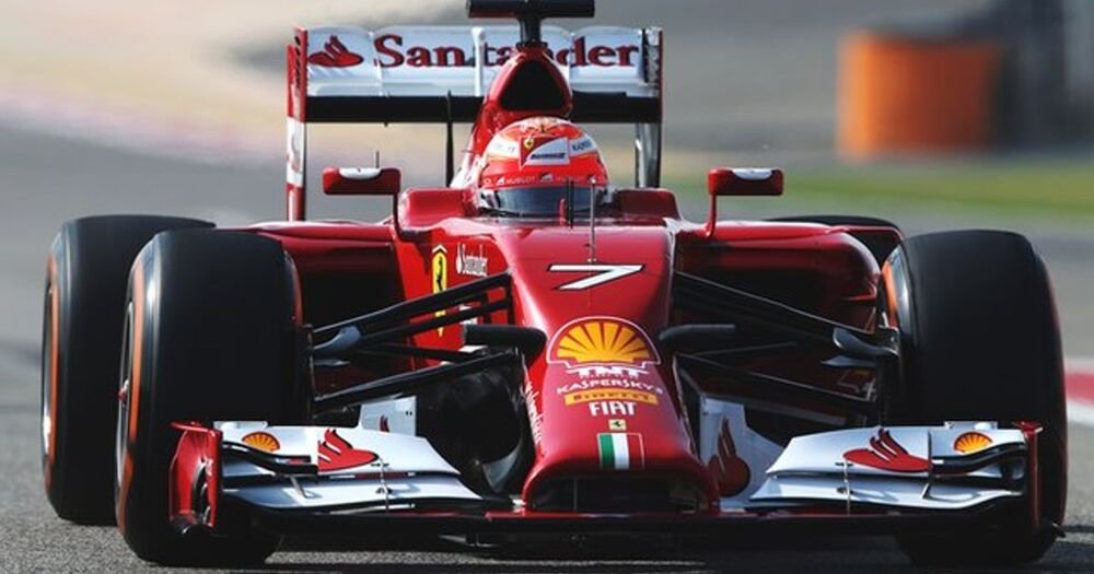 Nel 2014 comincia la seconda esperienza in Rosso di Kimi Raikkonen