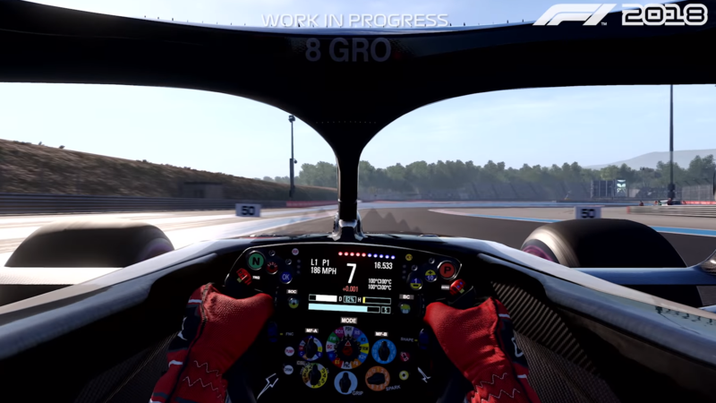 F1 2018, a Paul Ricard con i piloti reali [Video]