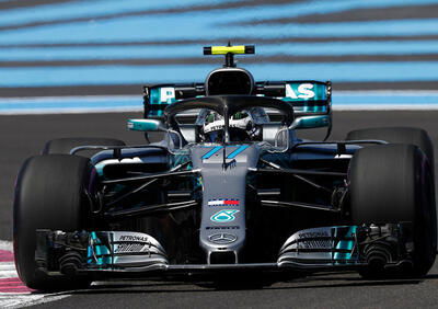 F1, GP Francia 2018, FP3: Bottas al top sotto la pioggia