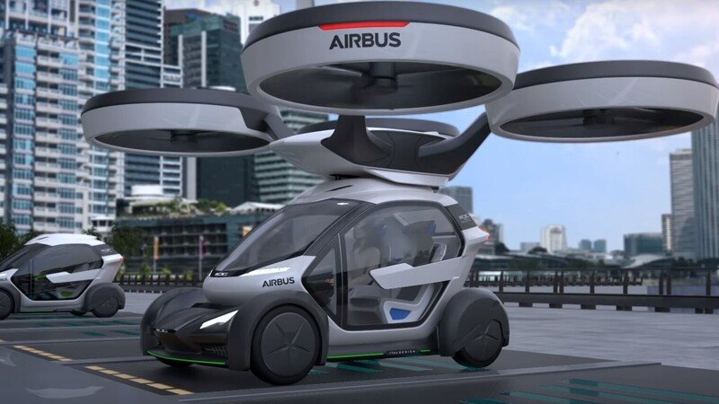 Audi e Airbus, pronti al collaudo dell&rsquo;auto volante [Video]