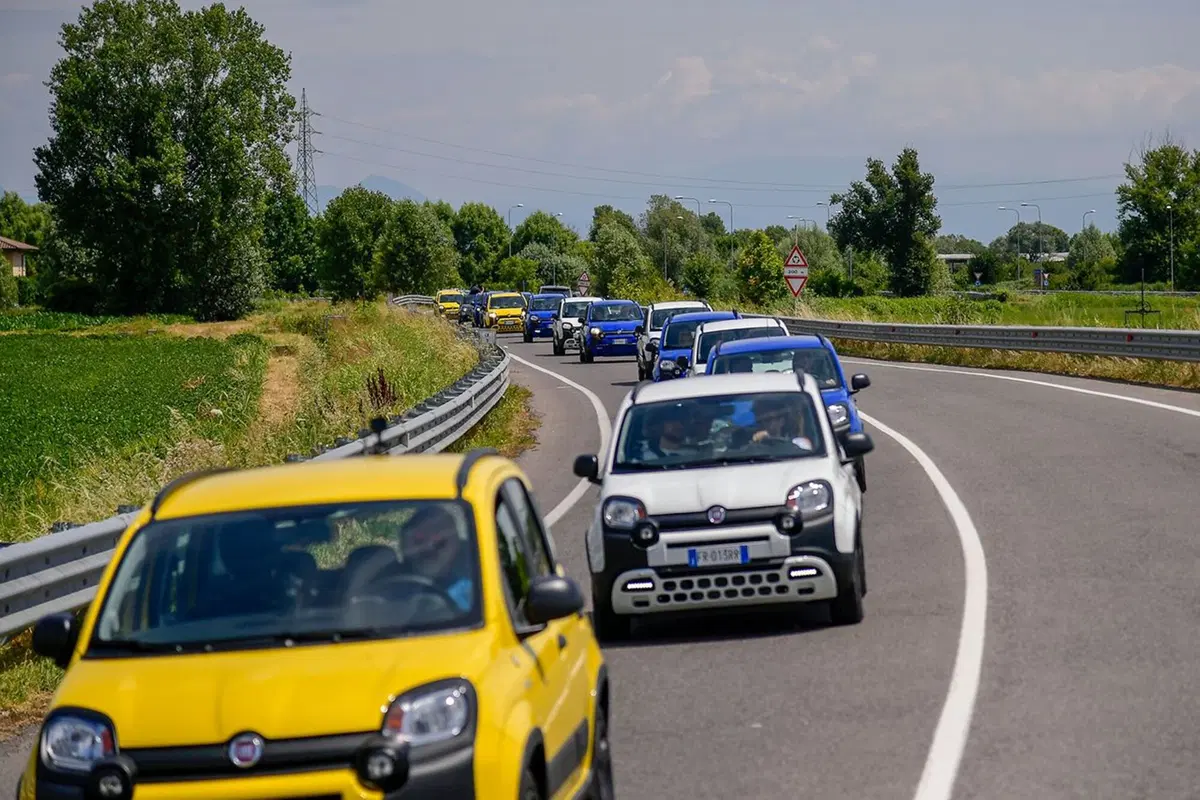 Nuova Panda Waze al raduno annuale di Pandino: record battuto [video] (12)