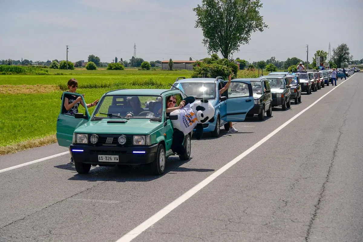 Nuova Panda Waze al raduno annuale di Pandino: record battuto [video] (13)