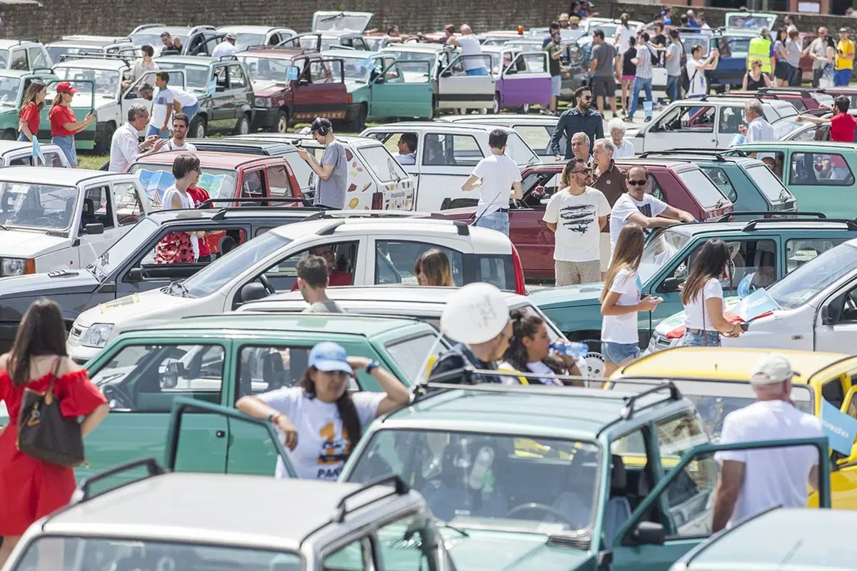 Nuova Panda Waze al raduno annuale di Pandino: record battuto [video] (15)