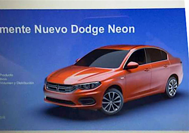 Fiat Tipo: in Messico diventa Dodge Neon