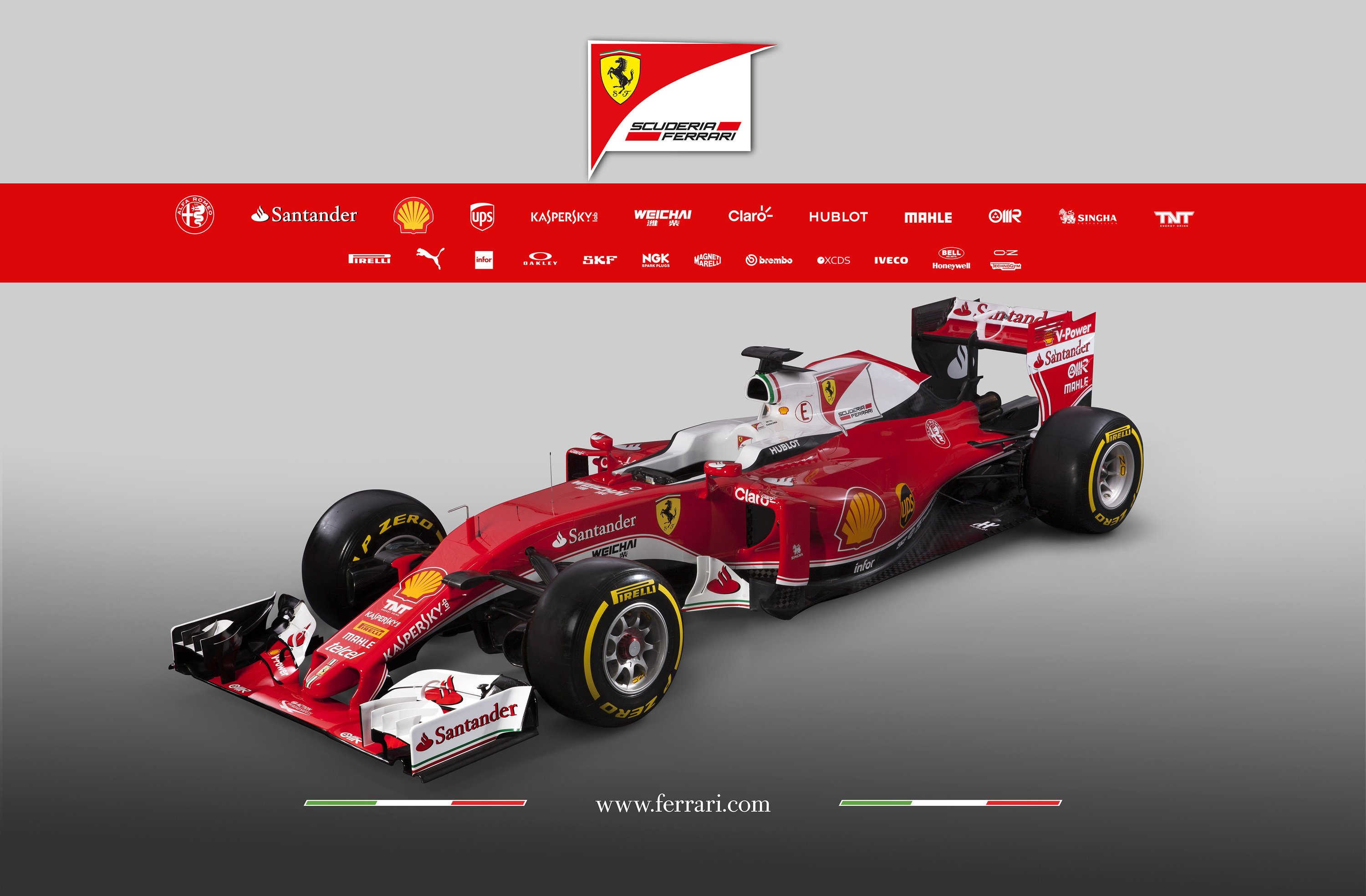 Formula 1, ecco la Ferrari SF16-H 2016!
