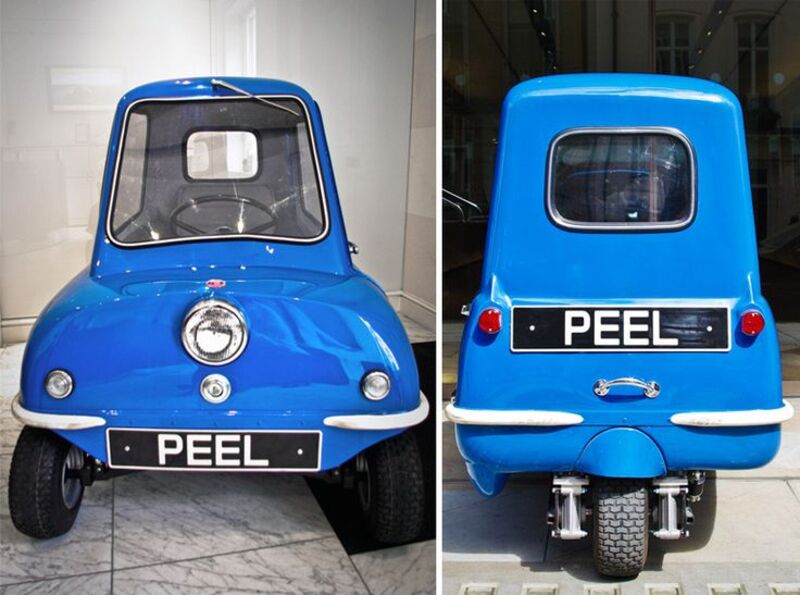 Un esemplare di Peel P50 restaurato