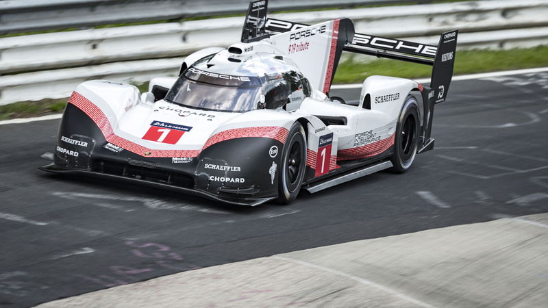 Porsche 919 Evo, &egrave; record al N&uuml;rburgring: 5&#039;19&quot;55 alla Nordschleife [Video]