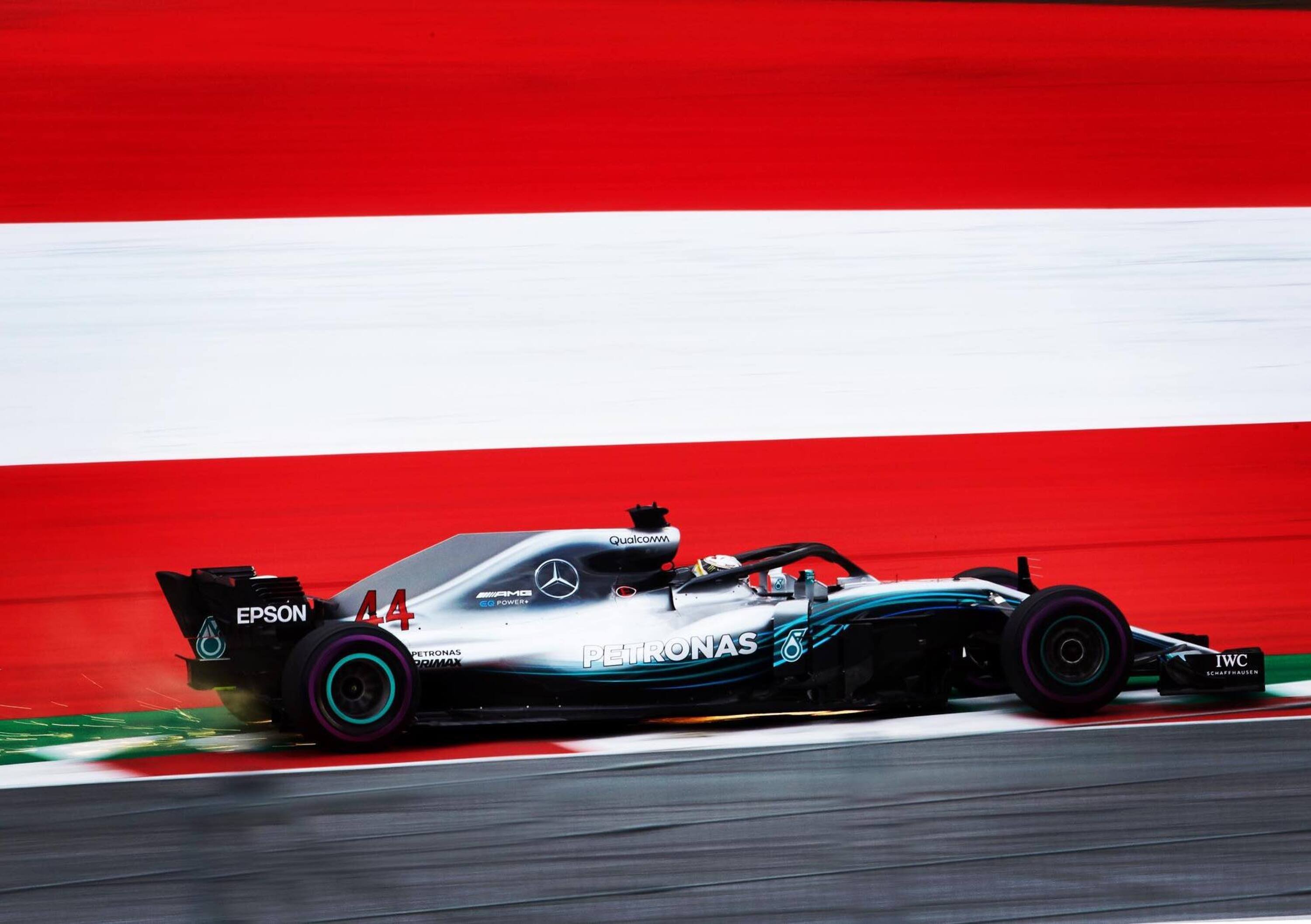 F1, GP Austria 2018, FP2: Hamilton al top