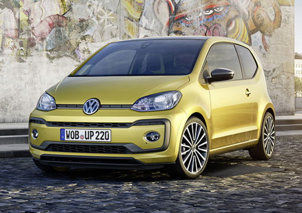 Volkswagen up!, 2016 anno del restyling