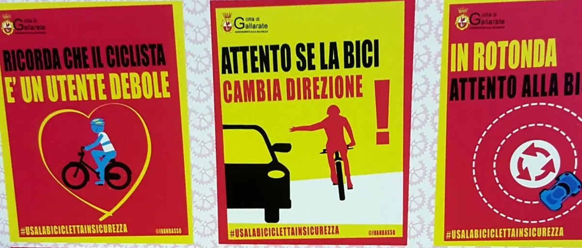 Automobilisti e Ciclisti, La campagna sicurezza di Gallarate per il rispetto di chi pedala (6)