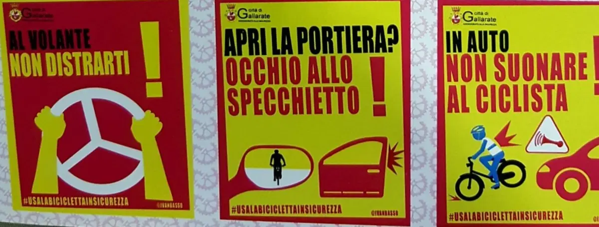 Automobilisti e Ciclisti, La campagna sicurezza di Gallarate per il rispetto di chi pedala (8)