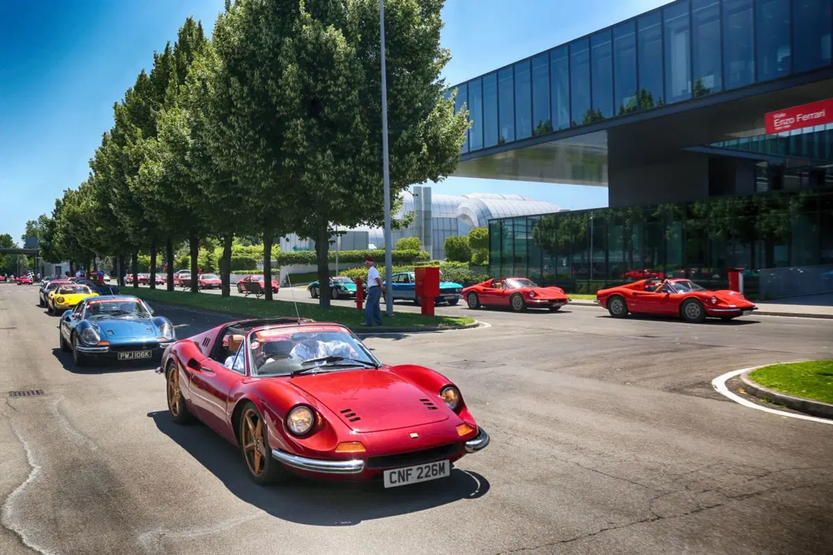Ferrari Dino, raduno record per i 50 anni (3)