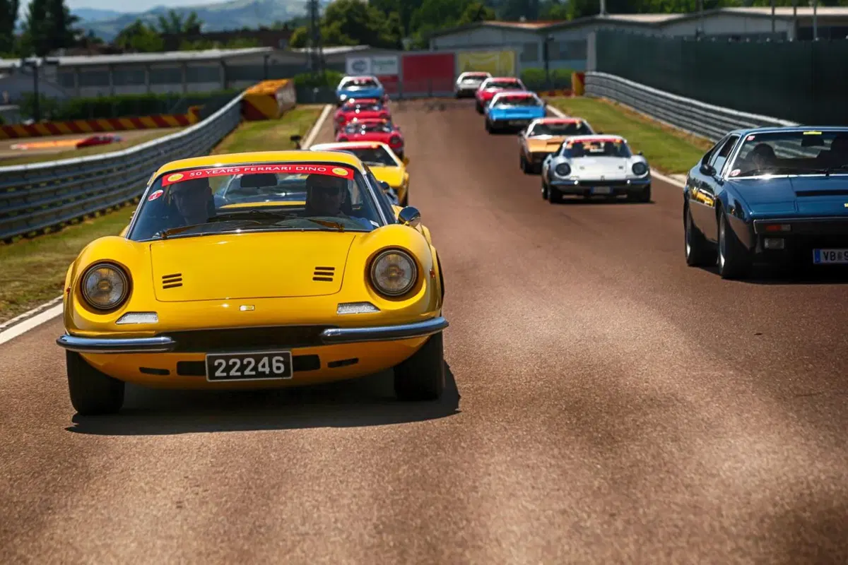 Ferrari Dino, raduno record per i 50 anni (10)