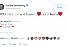 Tesla, 7000 auto in 7 giorni. Ford risponde, 7000 in 4 ore