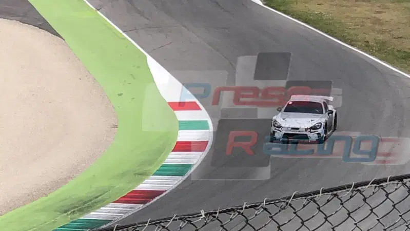 Abarth 124, test al Mugello per la GT4? 