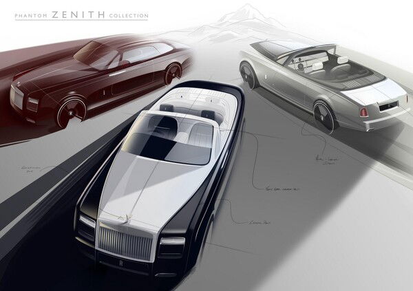 Rolls-Royce Phantom Zenith: addio esclusivo a Coupé e Drophead