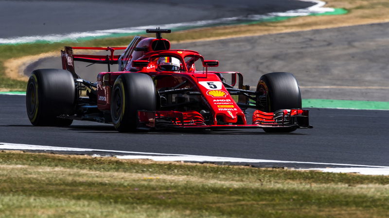 F1, GP Silverstone 2018, Vettel: &laquo;Che battaglia con Bottas&raquo;