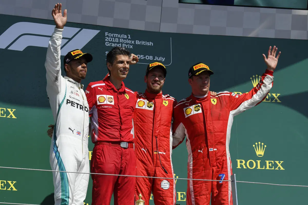 F1, GP Silverstone 2018: Mercedes-Ferrari, volano scintille (48)