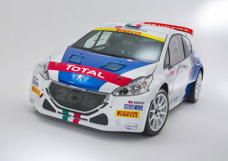 La Peugeot 208 T16 per la stagione 2016