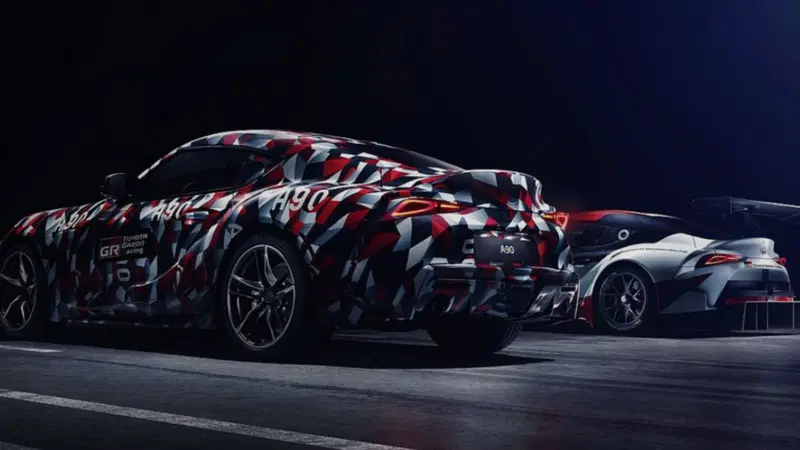 Toyota Supra riappare in un nuovo teaser, confermato il 6 cilindri in linea 