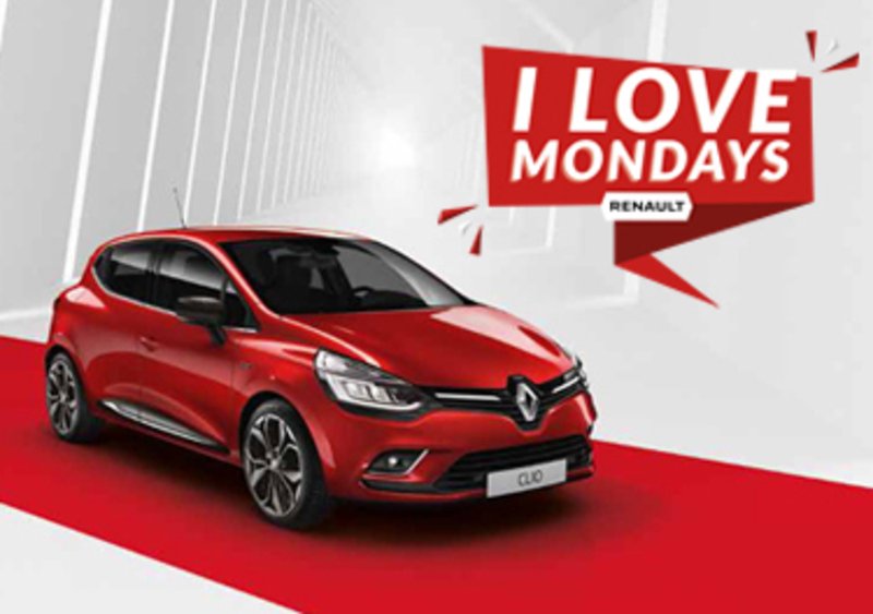 Renault Clio in offerta a 99 euro / mese