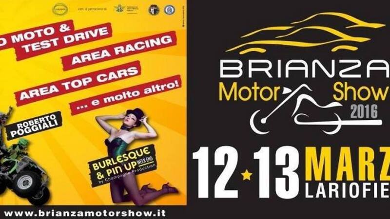 Brianza MotorShow 2016: a Lariofiere sabato 12 e domenica 13 marzo