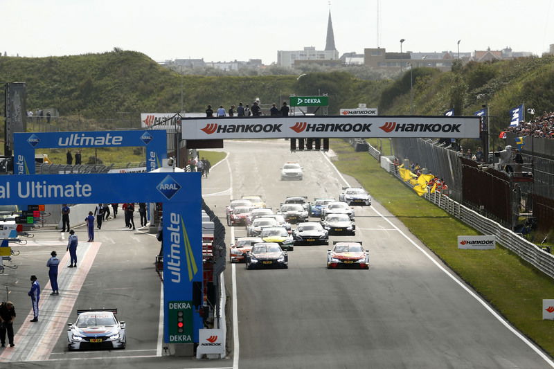 Azione in pista nel 2017 a Zandvoort