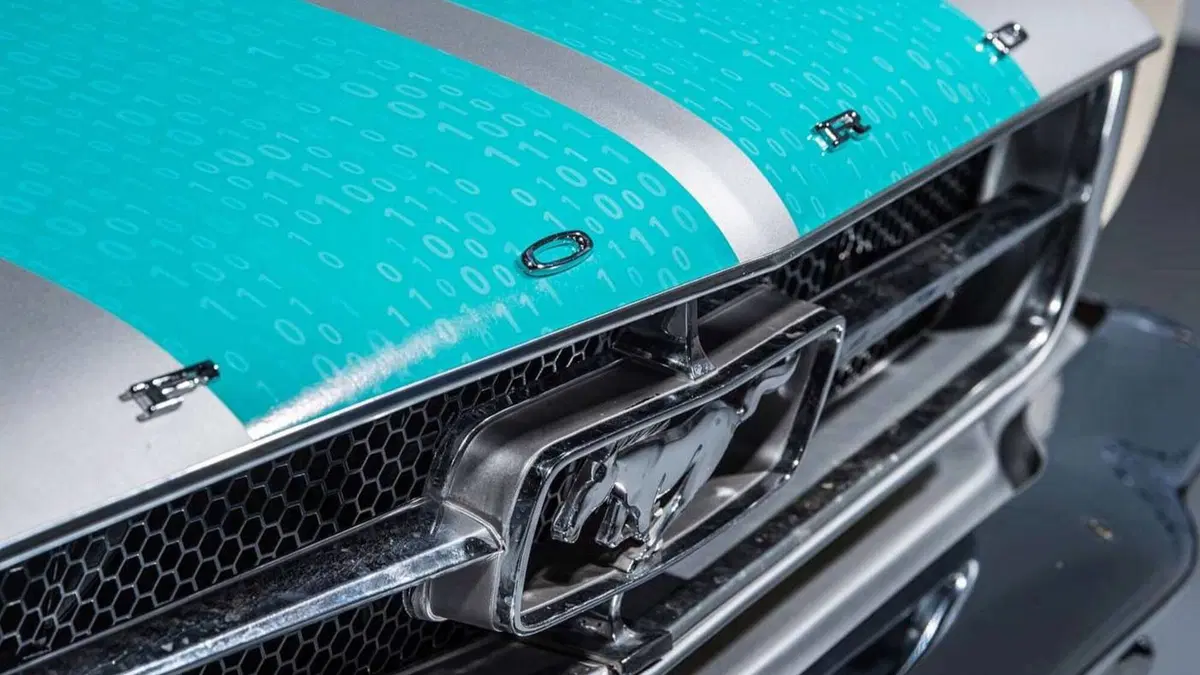 Ford Mustang, a Goodwood un esemplare a guida autonoma (4)