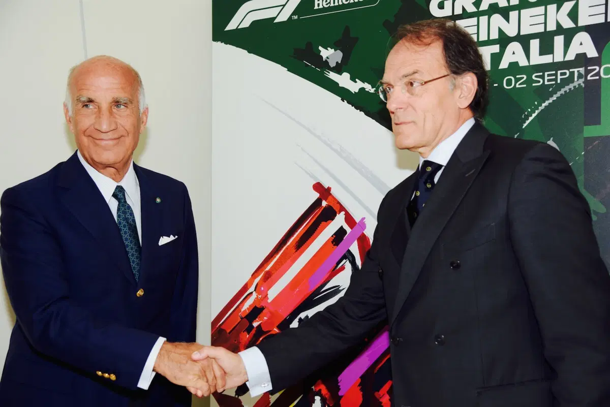 F1, GP Italia 2018: Aldo Drudi firma il poster di Monza (4)