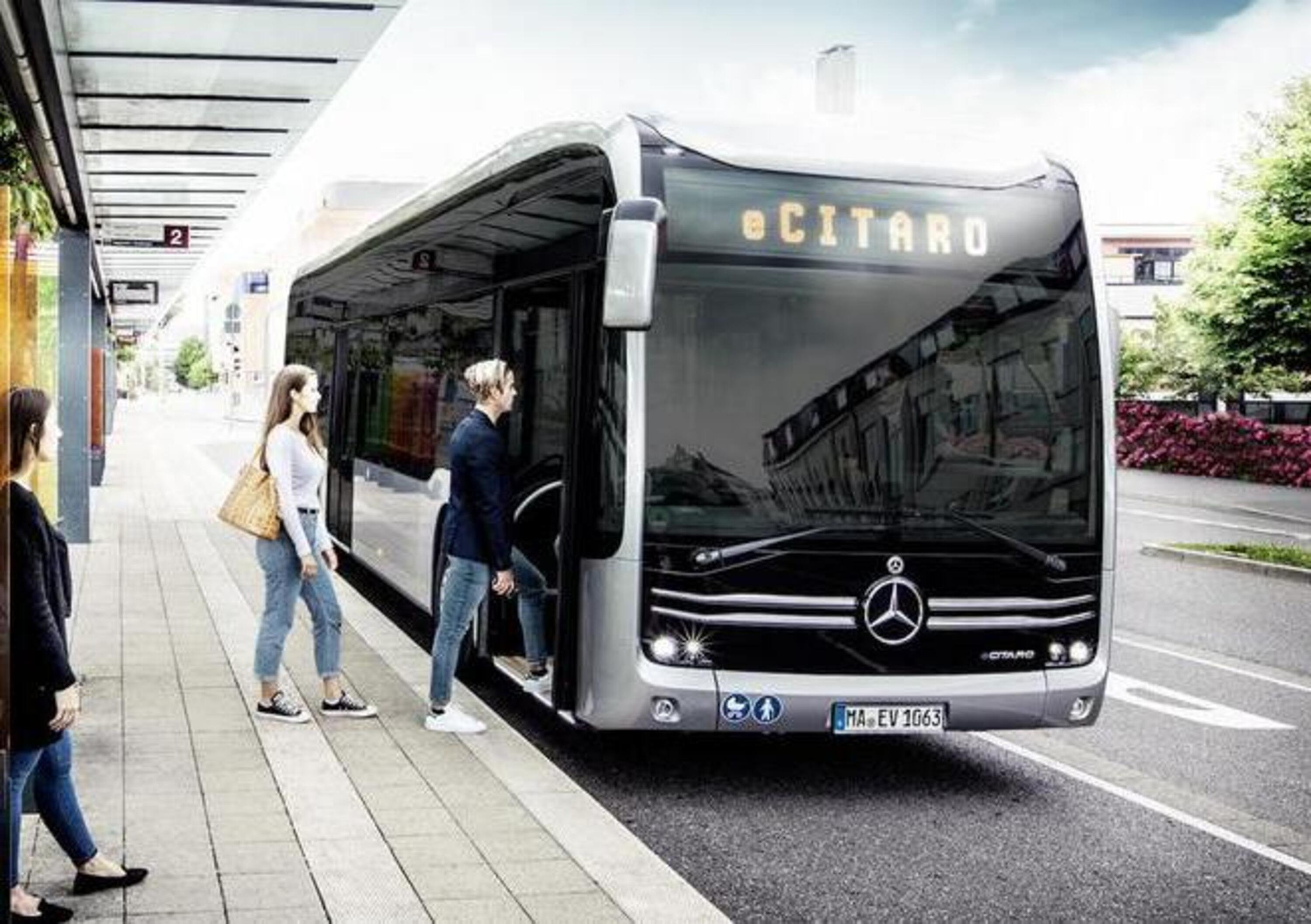 Mercedes eCitaro, il bus elettrico pronto alla produzione