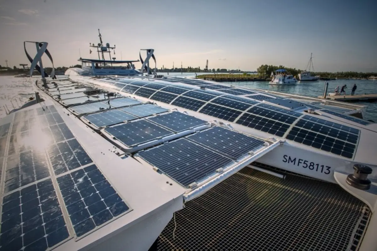 Arriva a Venezia il primo catamarano a idrogeno al mondo