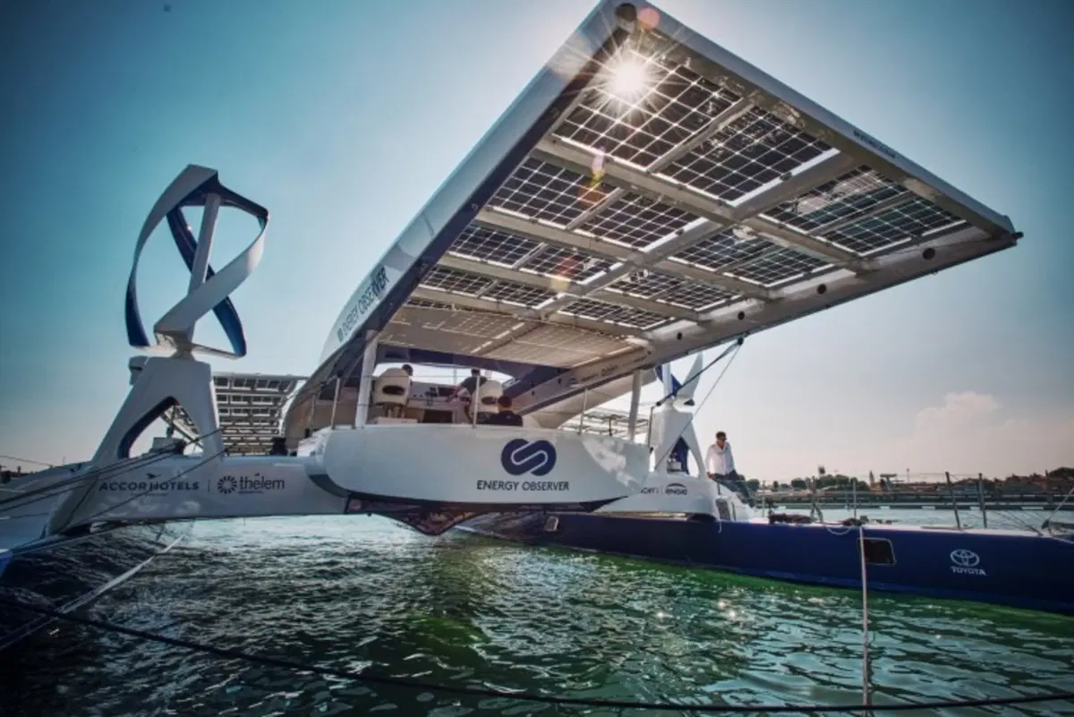 Arriva a Venezia il primo catamarano a idrogeno al mondo (7)