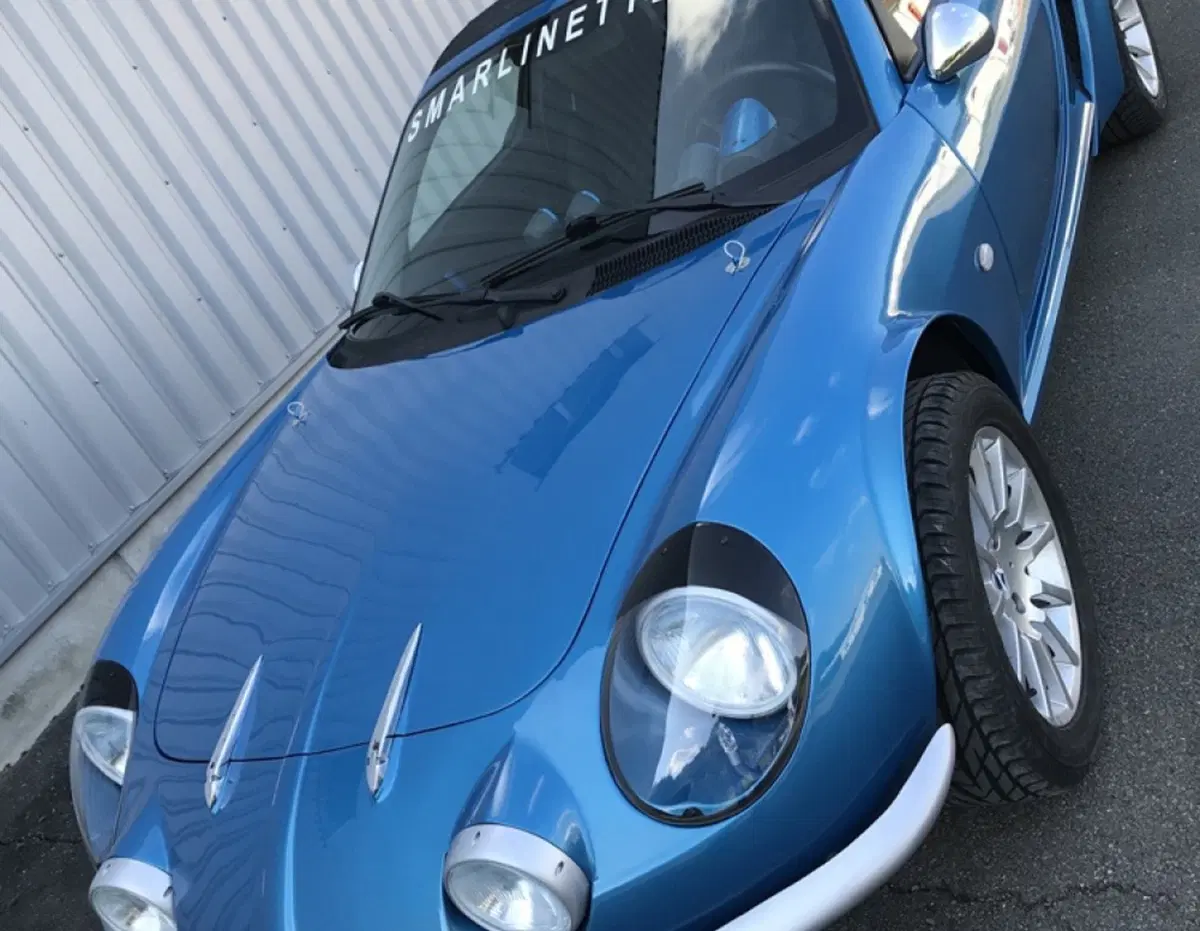 Smarlinette: un po' Alpine A110, un po' Smart Roadster (10)