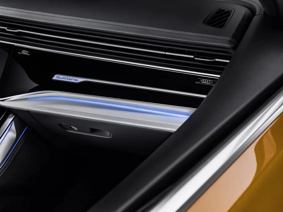 Audi Q8, il Luxury SUV con design da coupé che sfida BMW X7 [Video] (5)