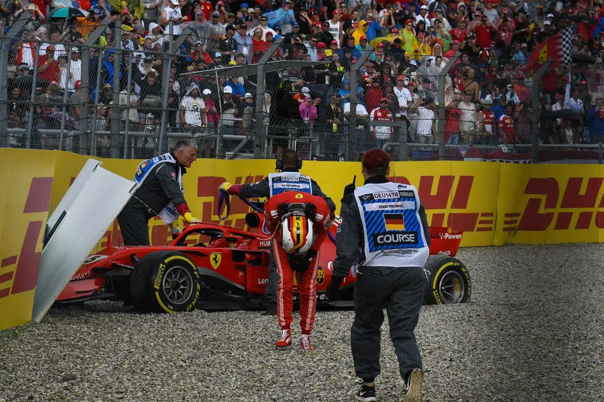 F1, GP Germania 2018, Hamilton: «Ci ho sempre creduto». Vettel: «Piccolo errore, enormi conseguenze» (29)