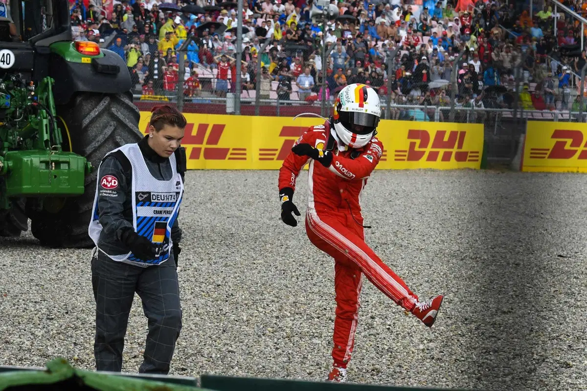 F1, GP Germania 2018, Hamilton: «Ci ho sempre creduto». Vettel: «Piccolo errore, enormi conseguenze» (32)