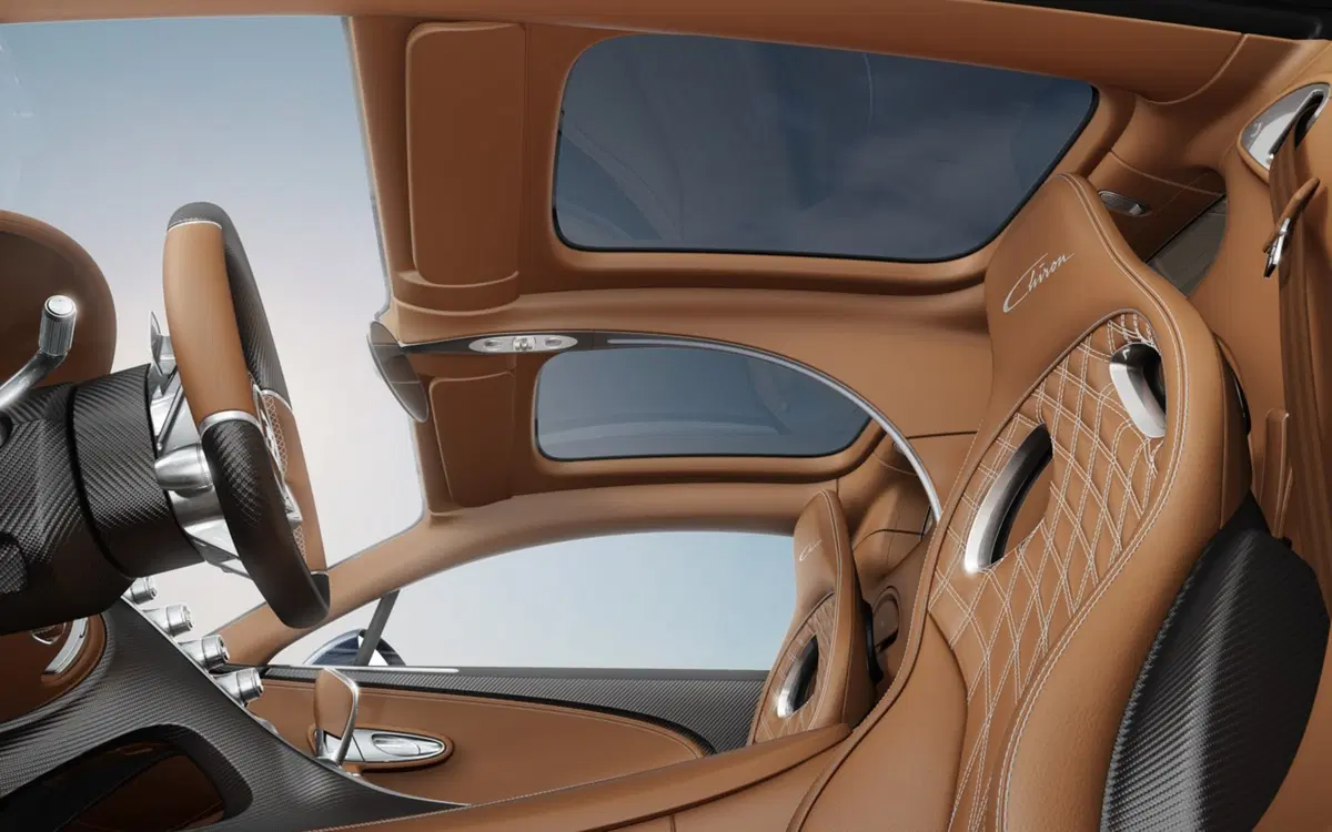 Bugatti Chiron, arriva il tetto panoramico Sky View (2)