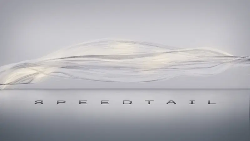 McLaren, la nuova hypercar si chiamer&agrave; Speedtail [video]
