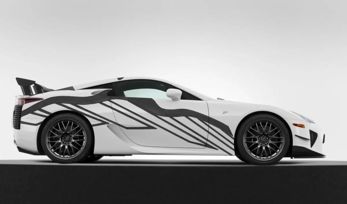 Lexus LFA, una art car per la 24h di Spa 2018 (4)
