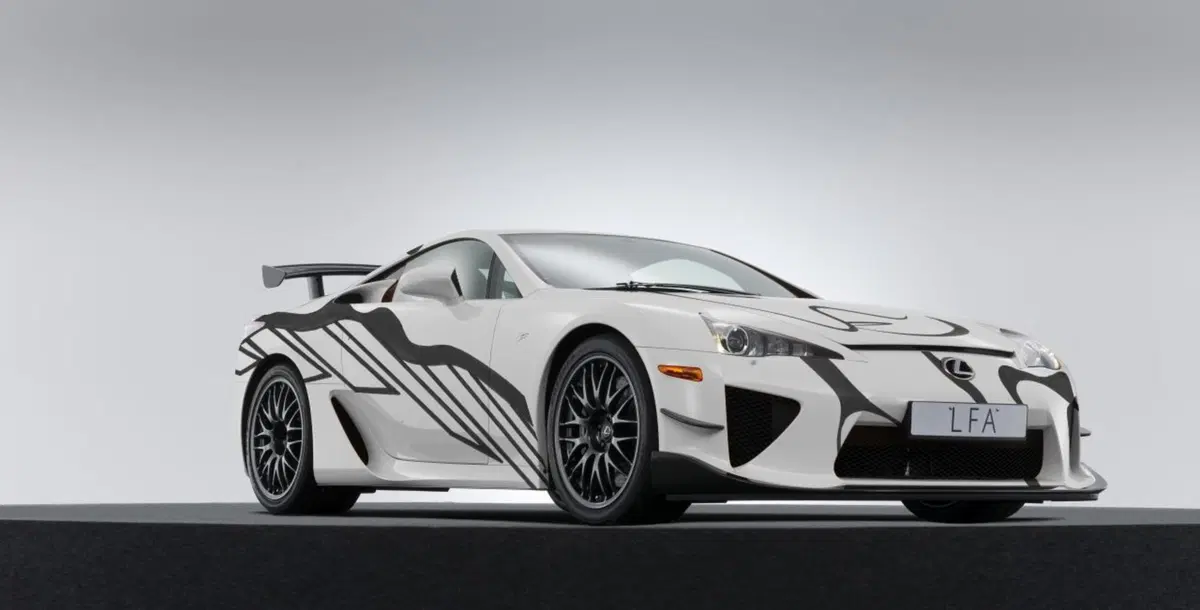 Lexus LFA, una art car per la 24h di Spa 2018 (5)
