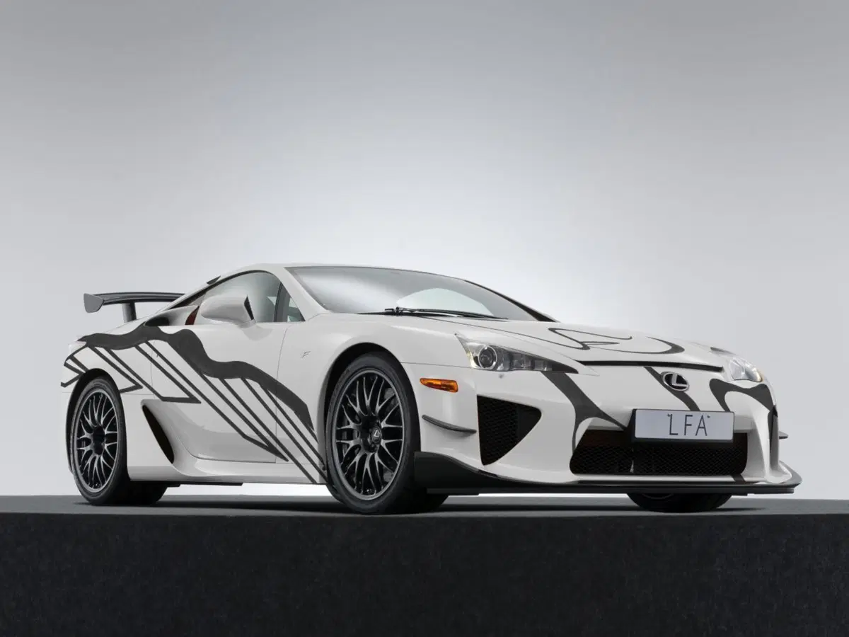 Lexus LFA, una art car per la 24h di Spa 2018 (6)